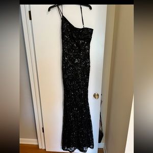 Black sequin one strap, Windsor, prom/ wedding guest